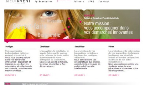 Création site Internet La Ciotat – MED’InVent Consulting