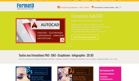 Création site Internet Aubagne – Forma13
