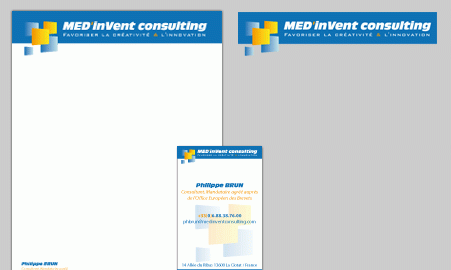 Création logo La Ciotat – MED’Invent consulting